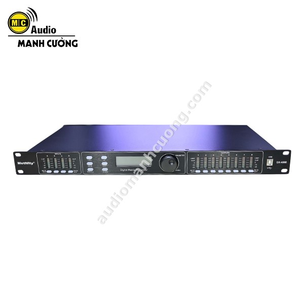 Motivity DX4080 – Crossover Digital 4 In / 8 Out