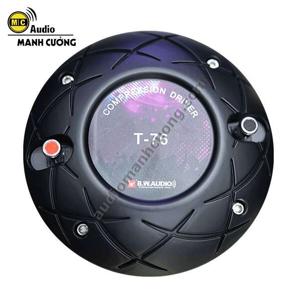 Treble B.W.Audio T76 – Độ Nhạy Cao, Âm Cao Sáng Rõ Cho Dàn Âm Thanh Chuyên Nghiệp