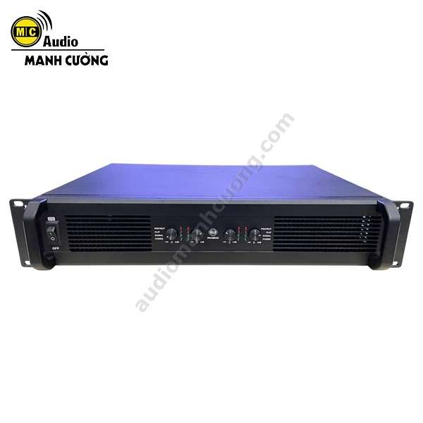 GLS RX4800 – Cục Đẩy 4 Kênh Công Suất Cao Cấp 800W/Kênh | Chất Âm Chuẩn Sân Khấu, Bền Bỉ Và Ổn Định