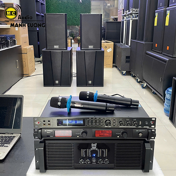 Combo Âm Thanh NEXO 200 Khách – Bass Lực, Treble Sáng, Chống Hú Tốt