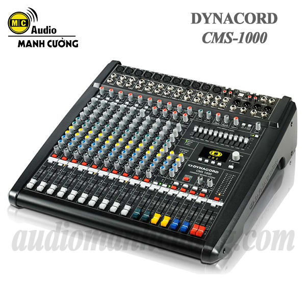 Mixer Dynacord CMS1000 – Bàn Trộn Analog Cao Cấp Cho Sân Khấu & Karaoke Chuyên Nghiệp