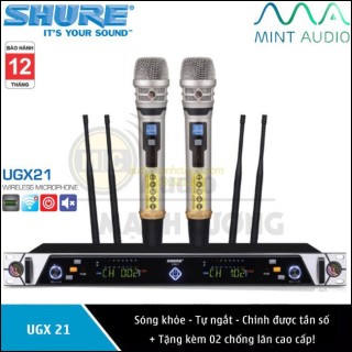 Micro Shure urx 21ii 